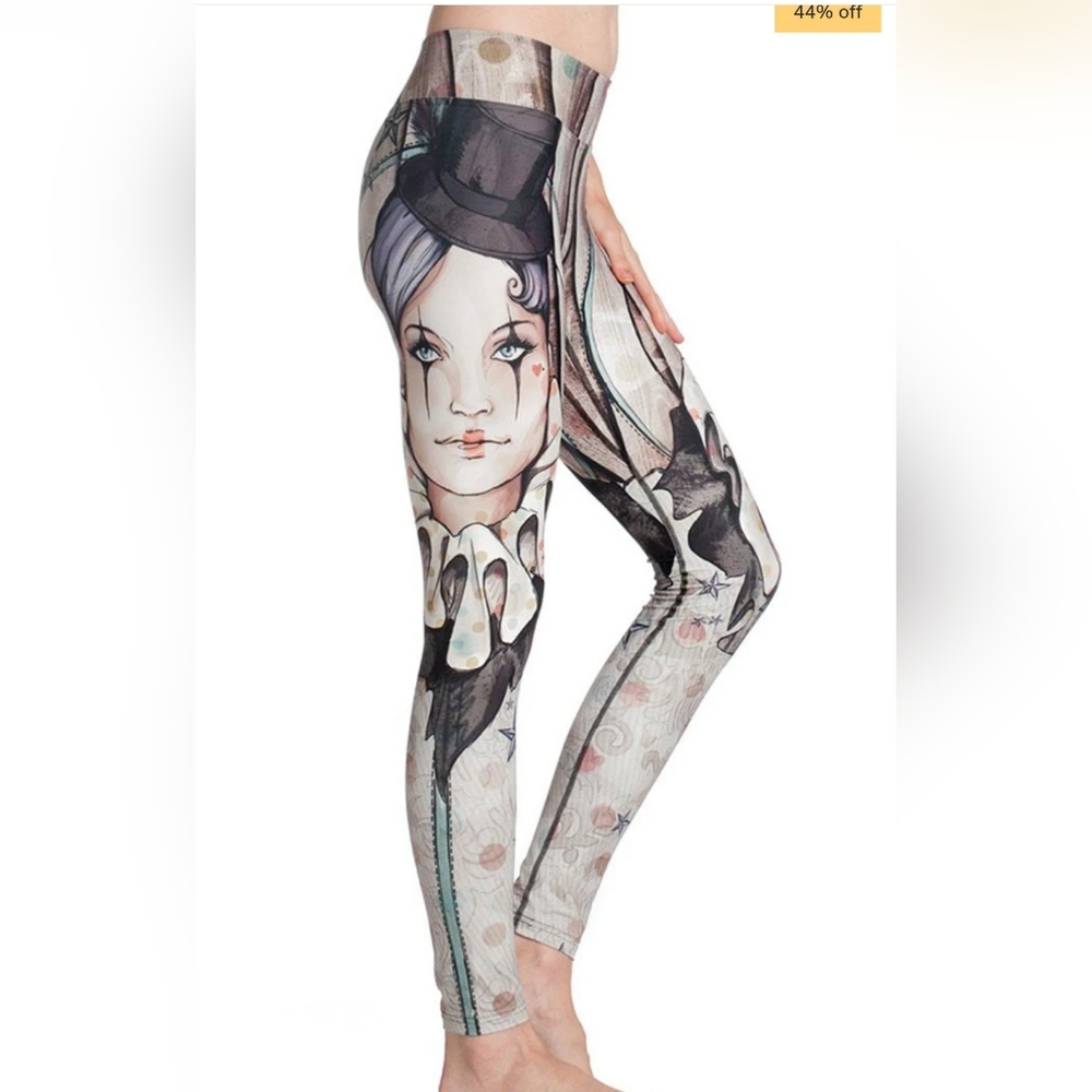 Eagle Rock Werkshop Circus Girl - Full Length Triathlon Leggings, Size M